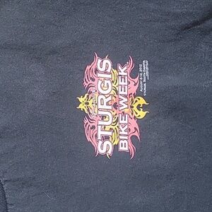 Sturgis Bike Week 2012 72nd‎ Annual Tee Shirt Black XL Collectible Cotton